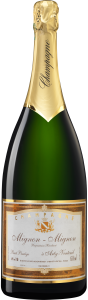 Bouteille de champagne Mignon Mignon — Cuvée Magnum présentée seule sur fond transparent.